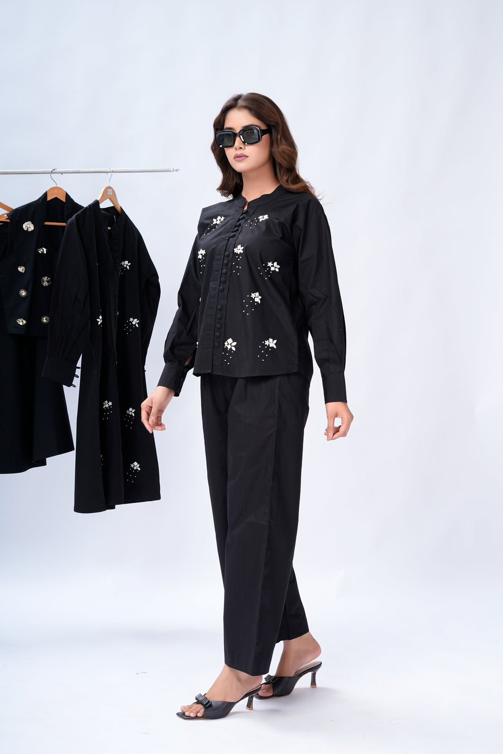 Lumiere shell top & Trouser