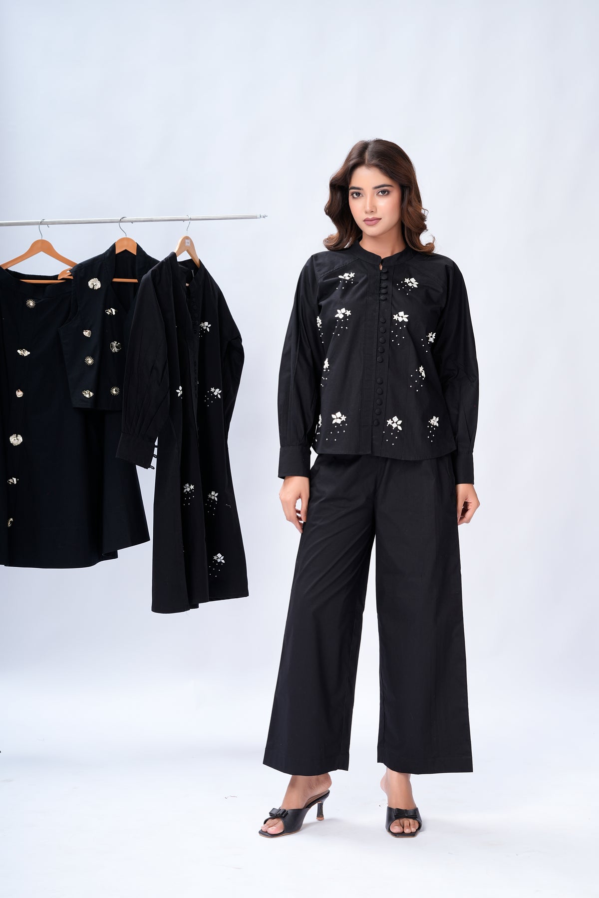 Lumiere shell top & Trouser